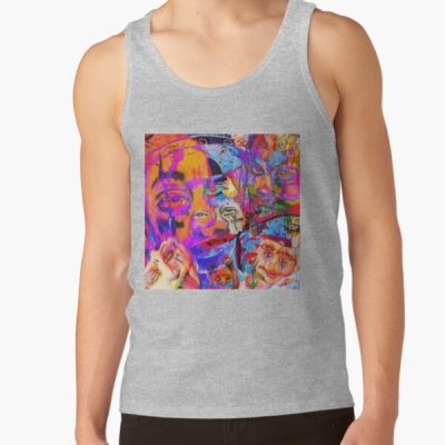 Colorful Face Tank Top Official Trippie Redd Merch