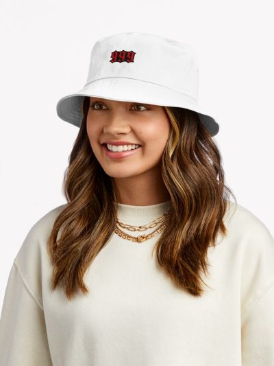 999 Angel Numbers Black & Red Bucket Hat Official Trippie Redd Merch