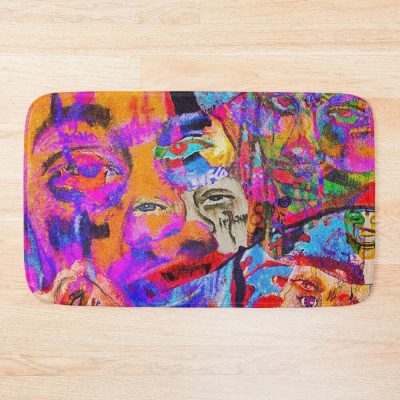 The Faces Bath Mat Official Trippie Redd Merch