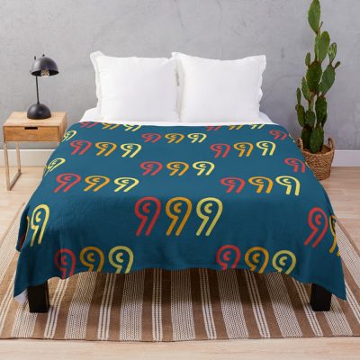 999 Triple Nine Tattoo Throw Blanket Official Trippie Redd Merch