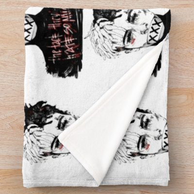 Cover Throw Blanket Official Trippie Redd Merch