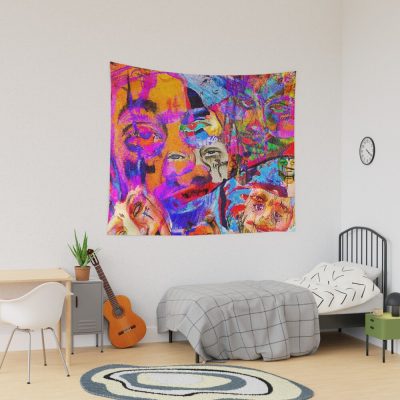 The Faces Tapestry Official Trippie Redd Merch