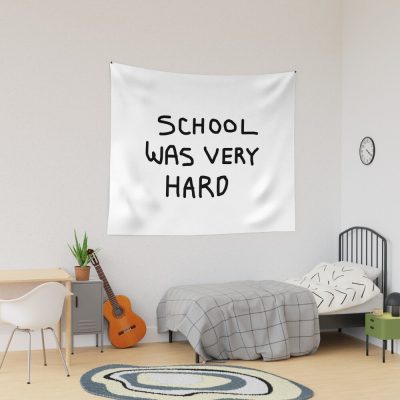 School Was Very Hard Tapestry Official Trippie Redd Merch