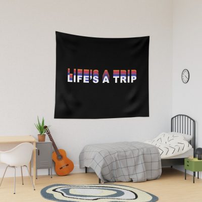 Life'S A Trip - Text Tapestry Official Trippie Redd Merch