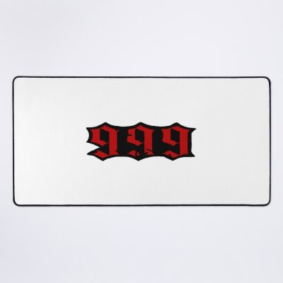 999 Angel Numbers Black & Red Mouse Pad Official Cow Anime Merch