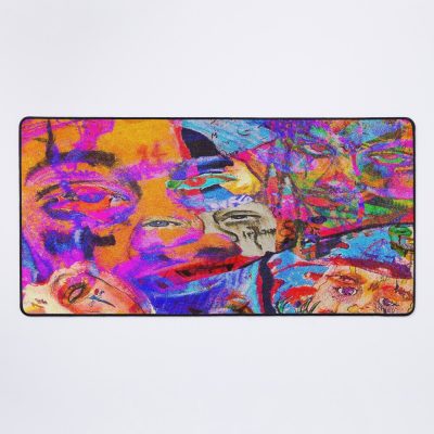 Colorful Face Mouse Pad Official Cow Anime Merch